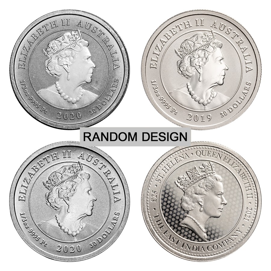1/3 oz Platinum Coin - Random Design