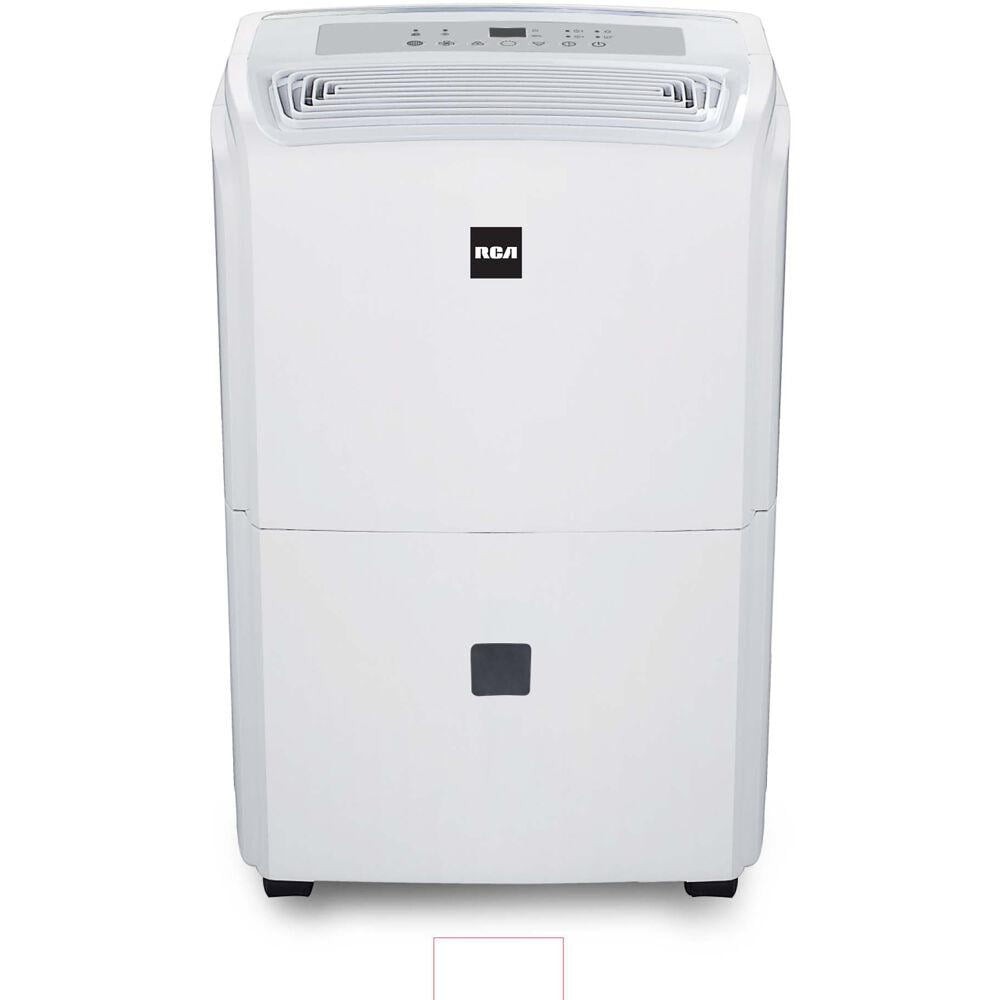 RCA 20-Pint Portable Dehumidifier with Auto-Shutoff & Timer