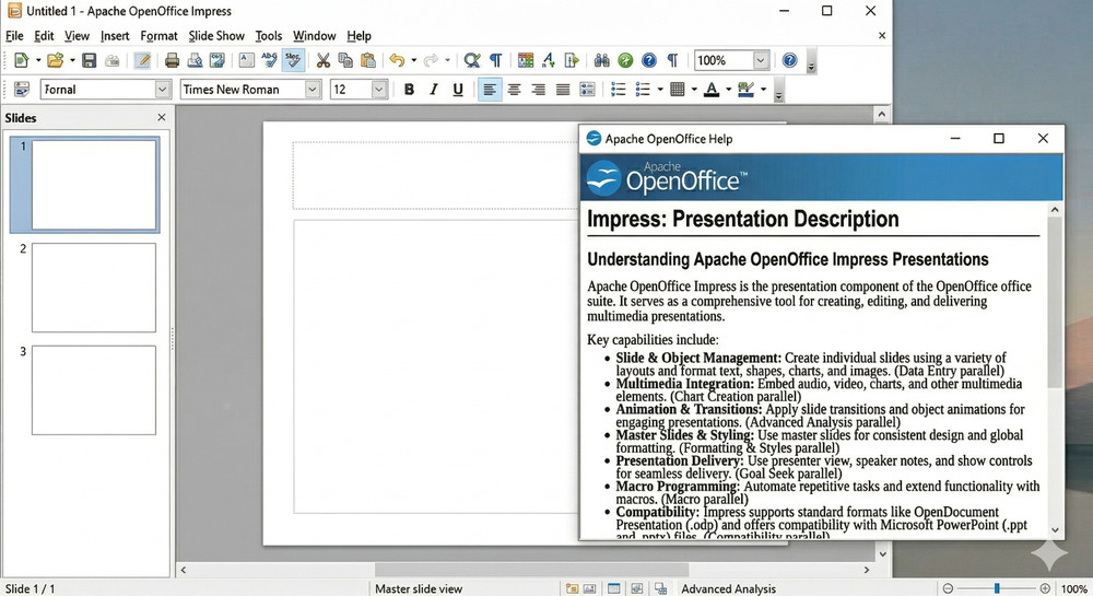 Apache OpenOffice 2026 Professional Suite CD or USB