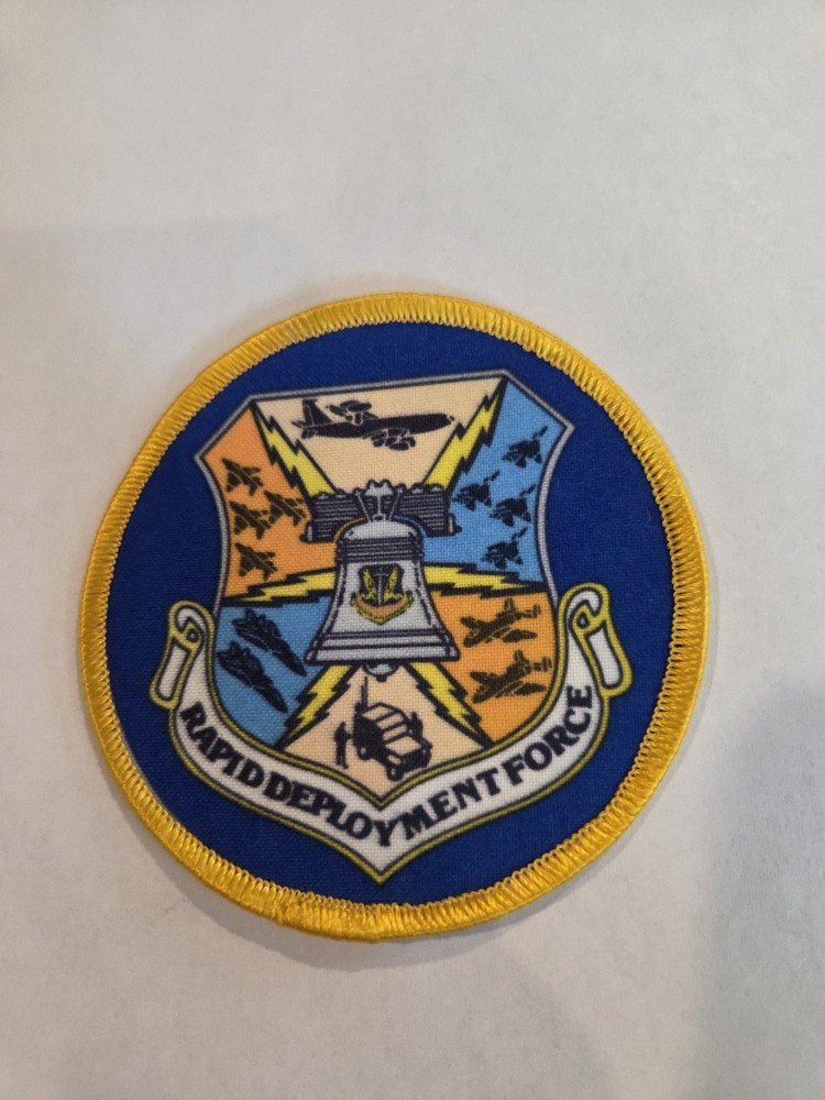 Rapid Deployment Force - USAF Air Force Patch