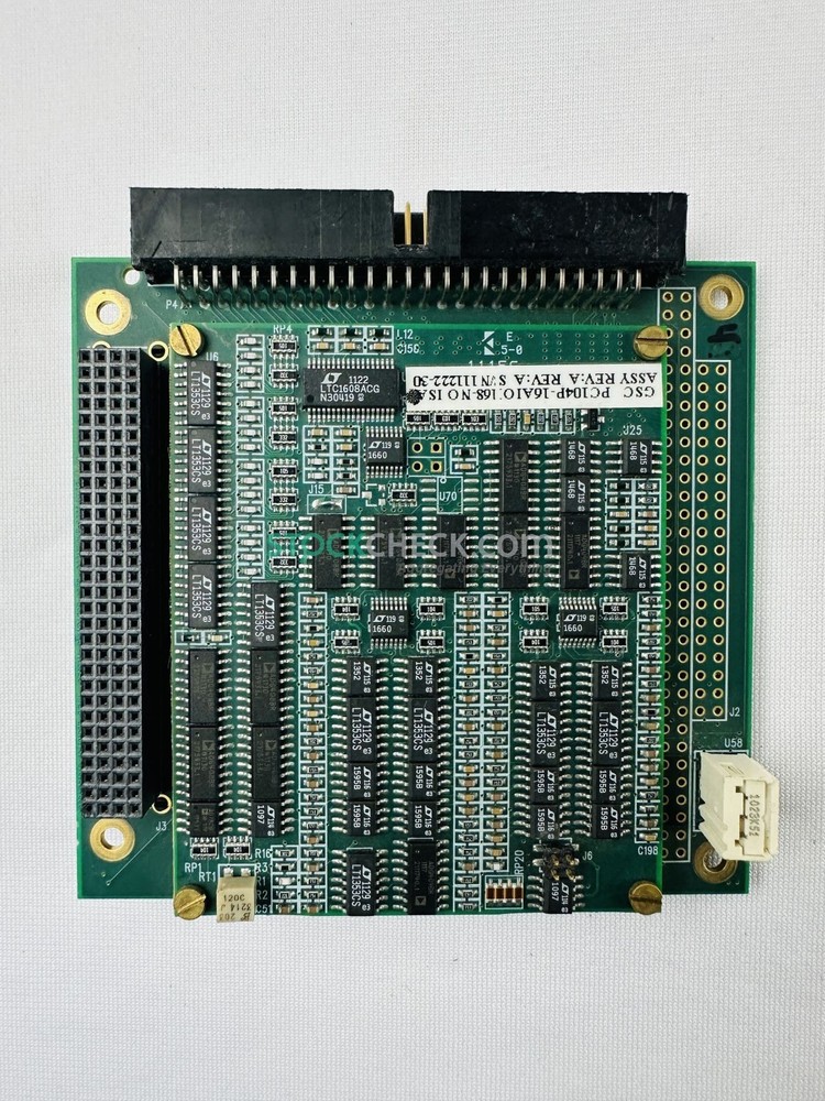 General Standards PC104P-16AIO 16-Bit Analog Input/Output PC104-Plus Board