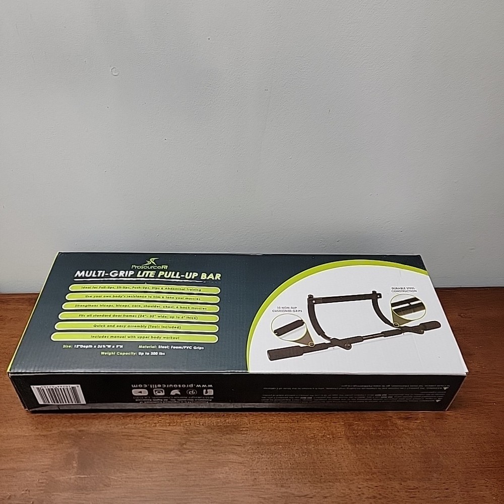 ProsourceFit Multi-Grip Lite Pull Up Bar - Basic - Open Box