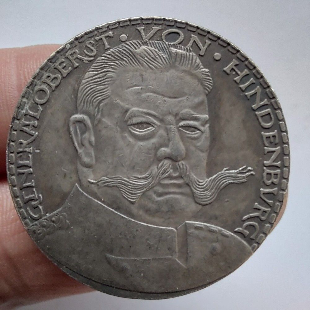 Replica- Germany Medal ,Hindenburg.,#166k