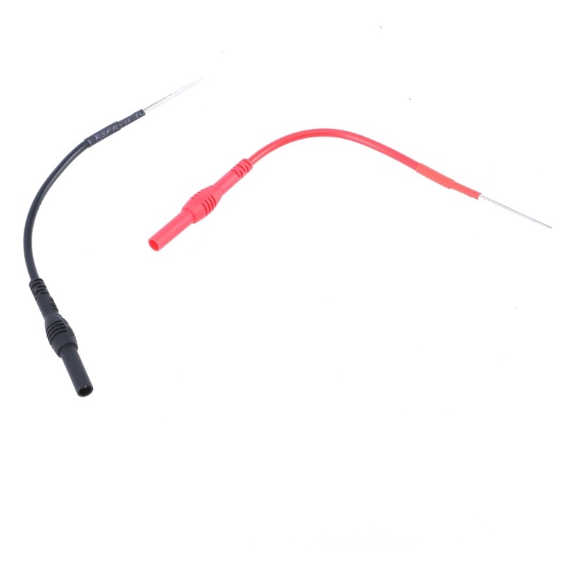 Multiple Use Electrical Test Leads Set 4mm Banana jacks Temperature Tolerant