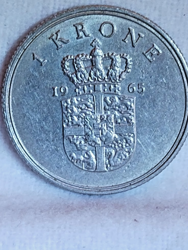 1965 Denmark 1 Krone - Denmark