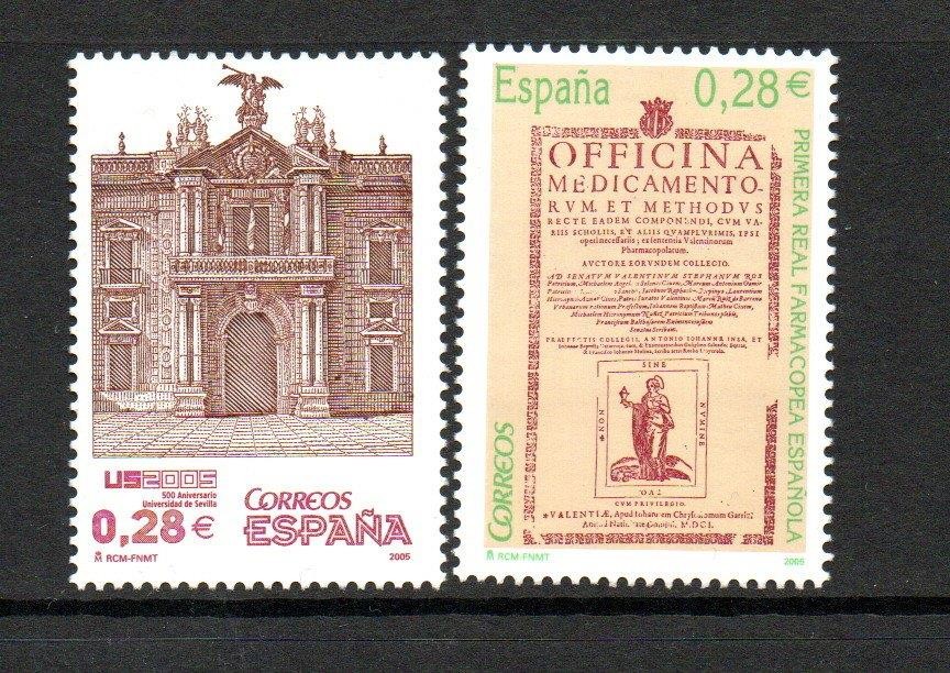 SPAIN MNH 2005 SG4098-4099 ANNIVERSARIES