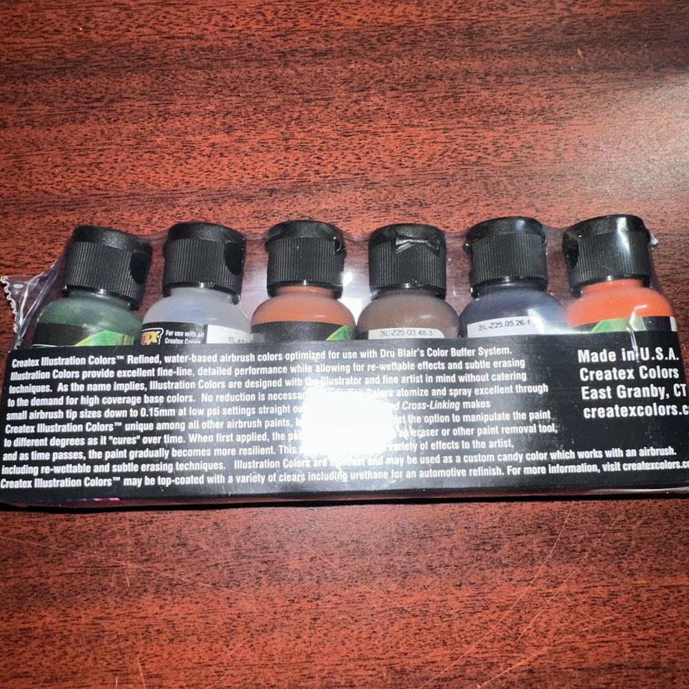 Createx Illustration Colors Secondary Set 1oz.