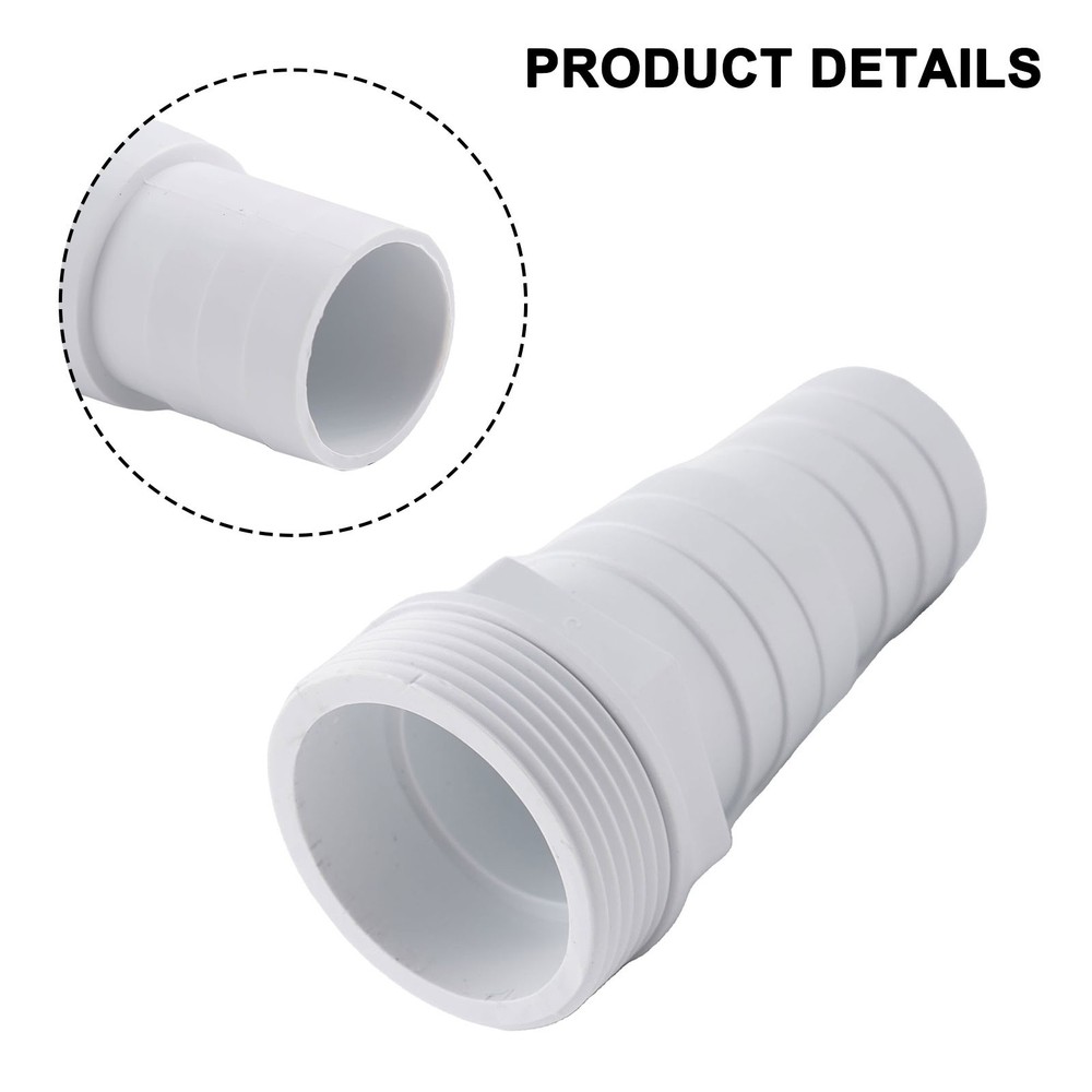 For swimming Pool Hose Nozzle Sturdy ABS Construction Easy Flow Adjustment