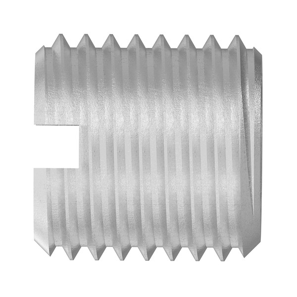 Thin Wall Self Locking Thread Insert, 1/4"-28 Int Thrd Sz, 18-8 Stainless