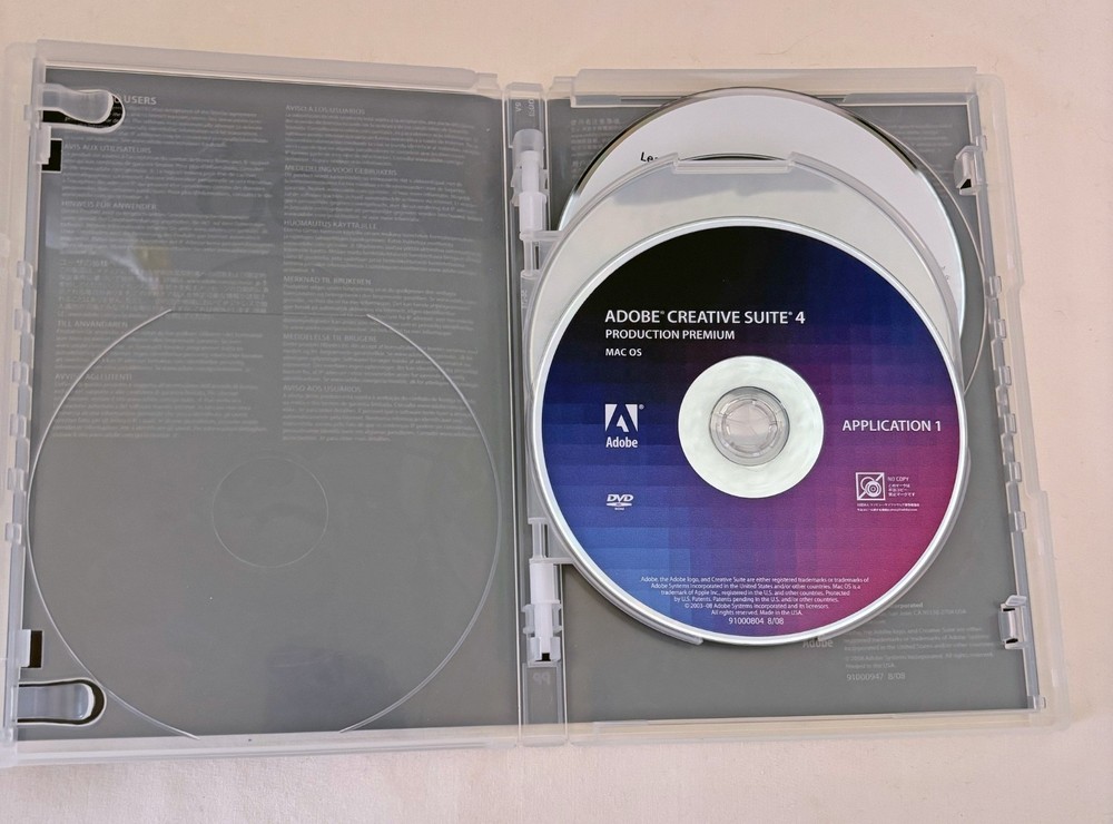 Adobe Creative Suite 4 Macintosh - Full Version