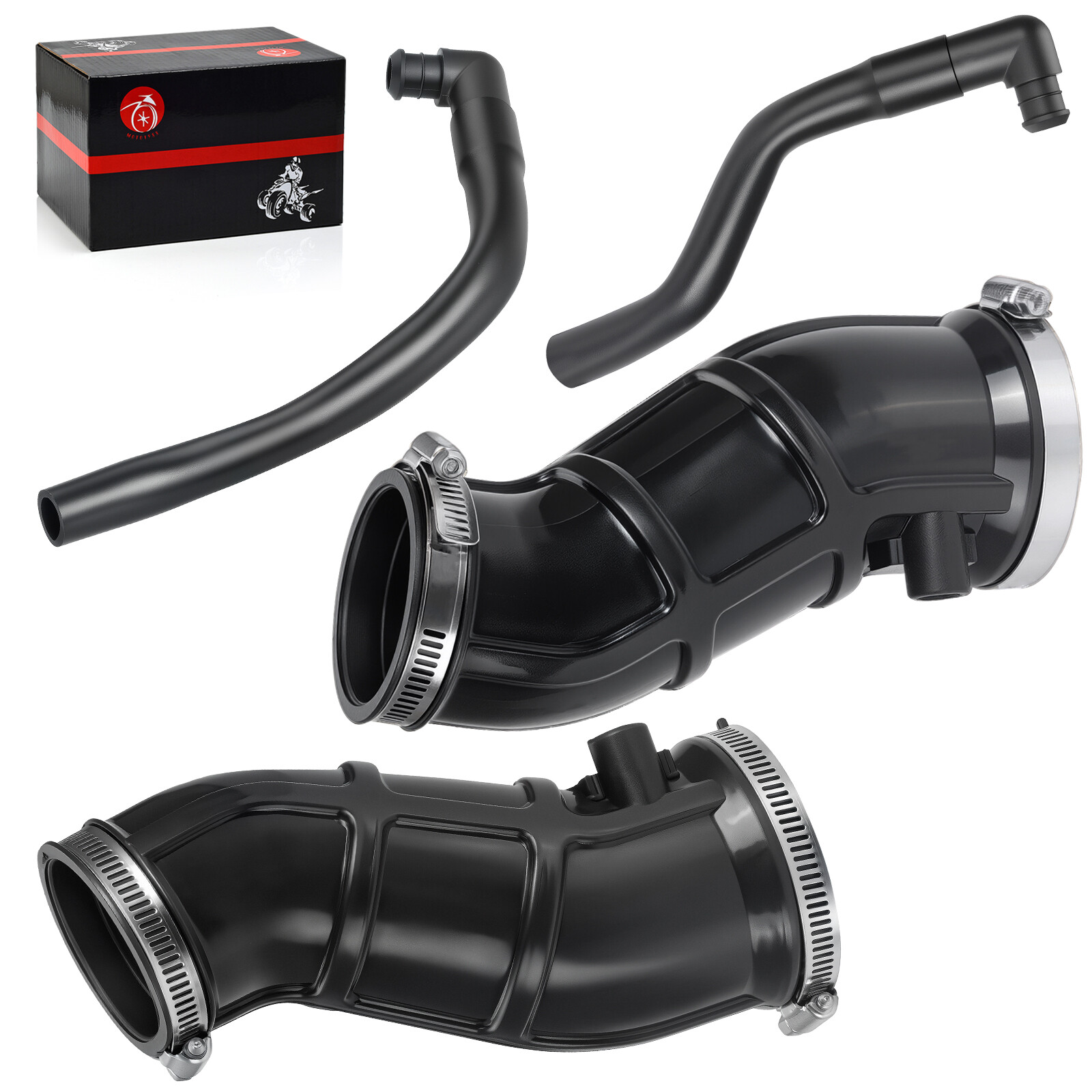 2001-2005 For Yamaha Raptor 660R YFM660R Airbox Manifold Snorkel Intake Tube L+R