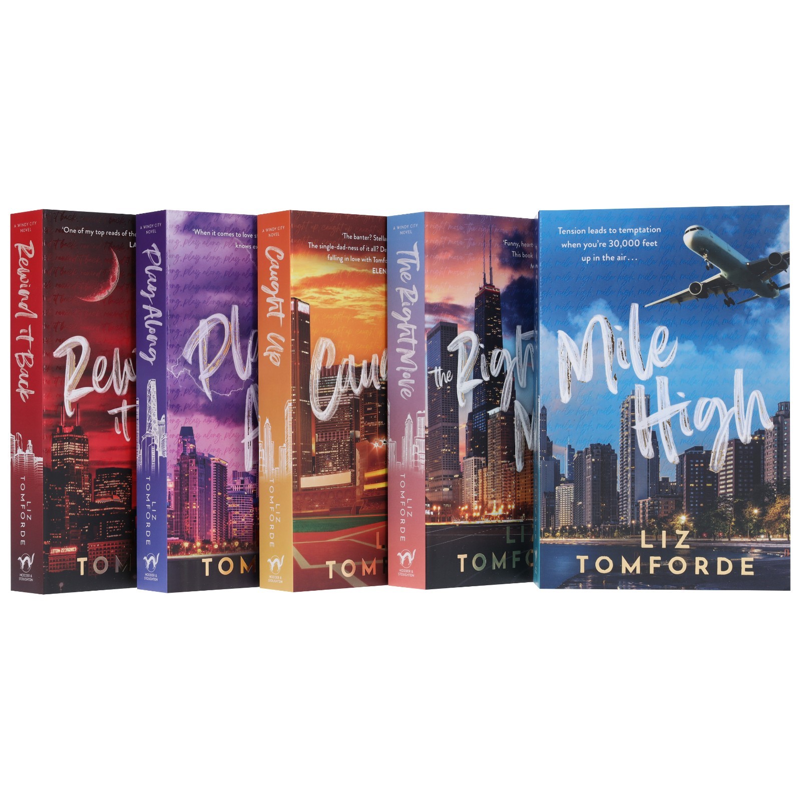Windy City Series By Liz Tomforde: 5 Books Collection Set - Fiction - Paperback