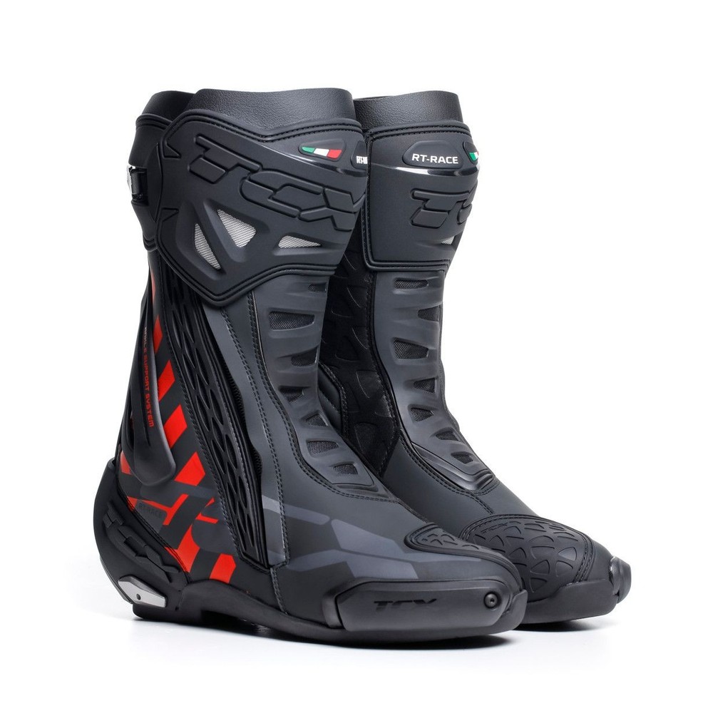 Motorcycle Boots TCX RT-RACE BLACK/RED