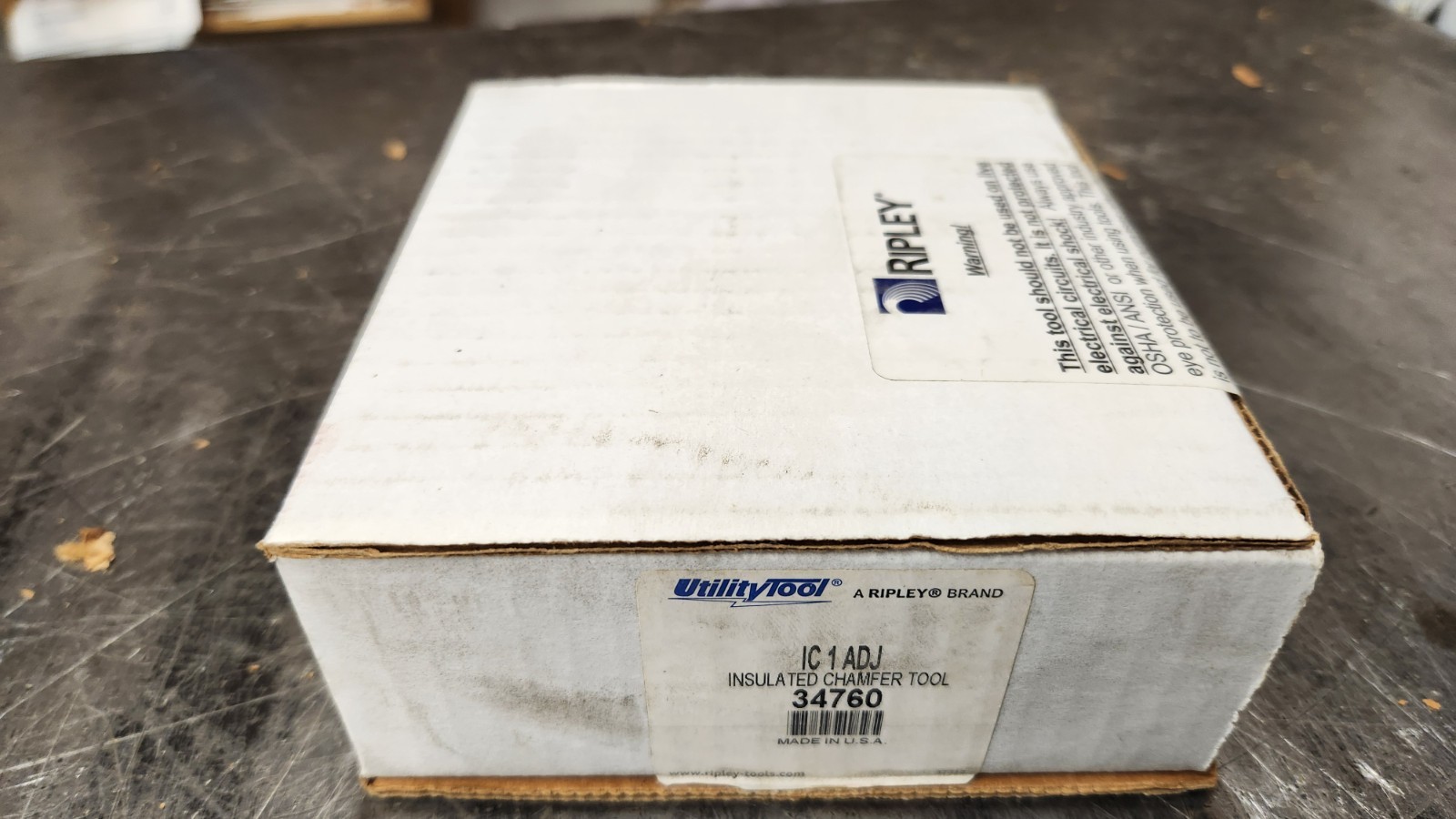 Ripley 34760 IC 1 Insulation Cable Chamfer Tool .650 -1.260" OD Range. NEW wBOX