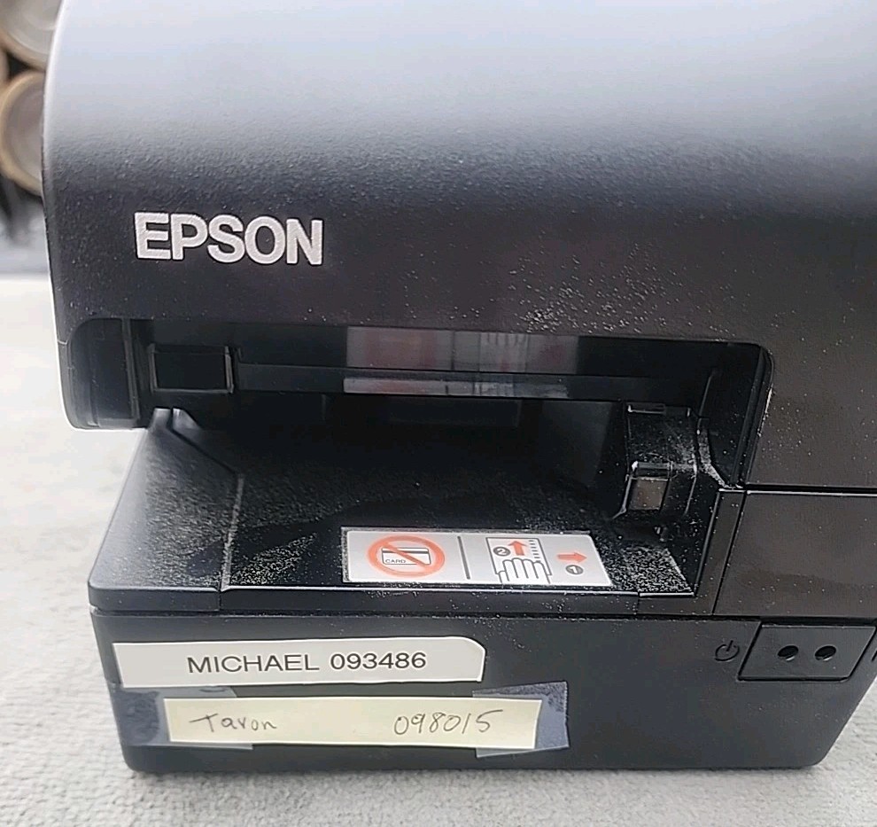 EPSON TM-H2000 MONOCHROME DUAL FUNCTION THERMAL RECEIPT PRINTER M255A