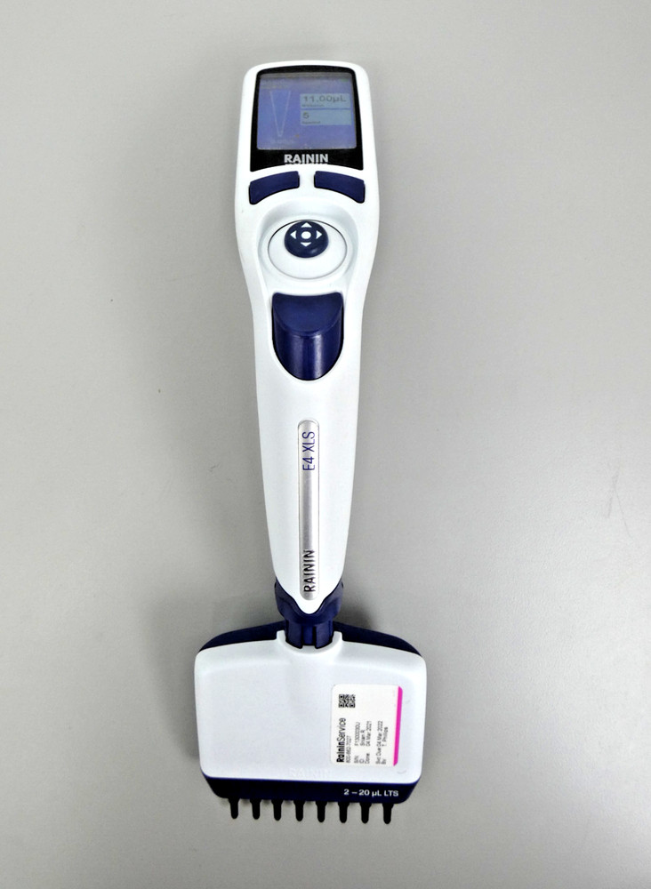 Rainin E4 Electronic Multi Pipette E8-20XLS+