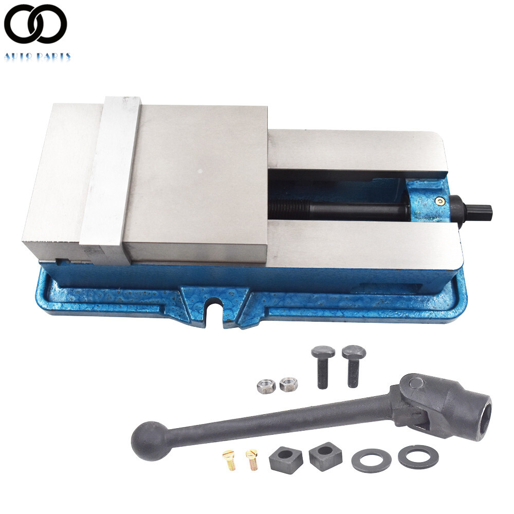 5" Lockdown CNC Milling Machine Bench Vise Clamping Vice Precision Without Base