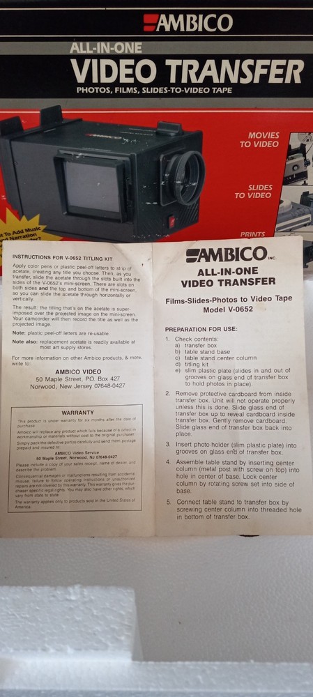 Ambico All-in-One Video Transfer