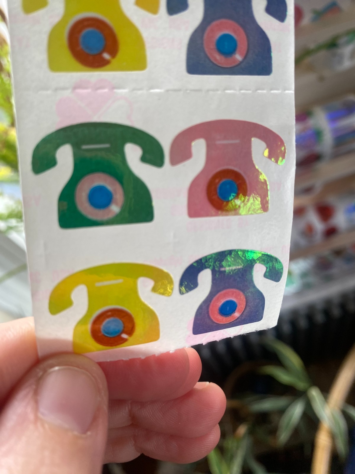 Update: Great 7 Vintage Stickers Off The Roll: Pearly, Fuzzy, Prismatic U Choose