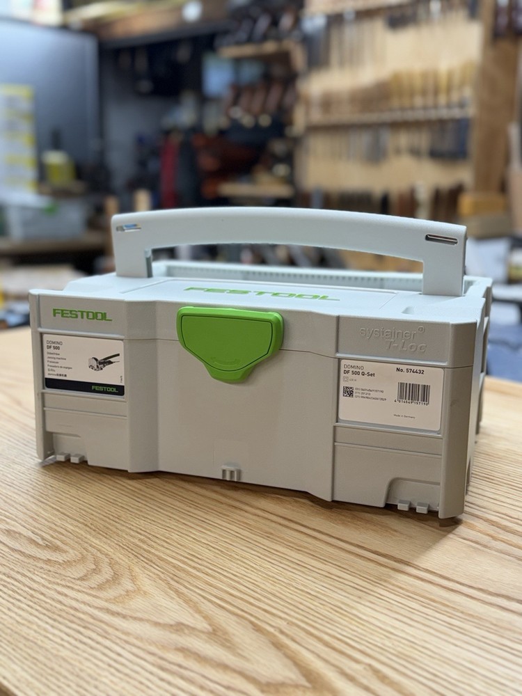 Festool DF500 Domino MINT with 2 Cutters