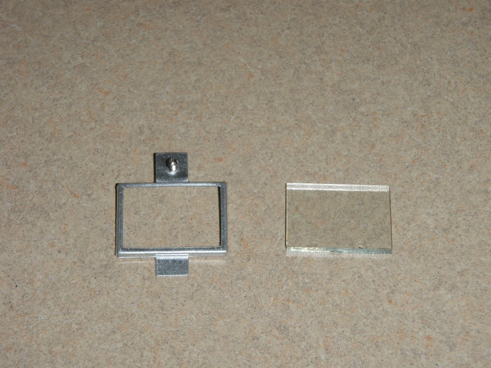 Glass Shield for Light Bulb in Breadman Bread Maker Model TR2500BC (3-Rivet)