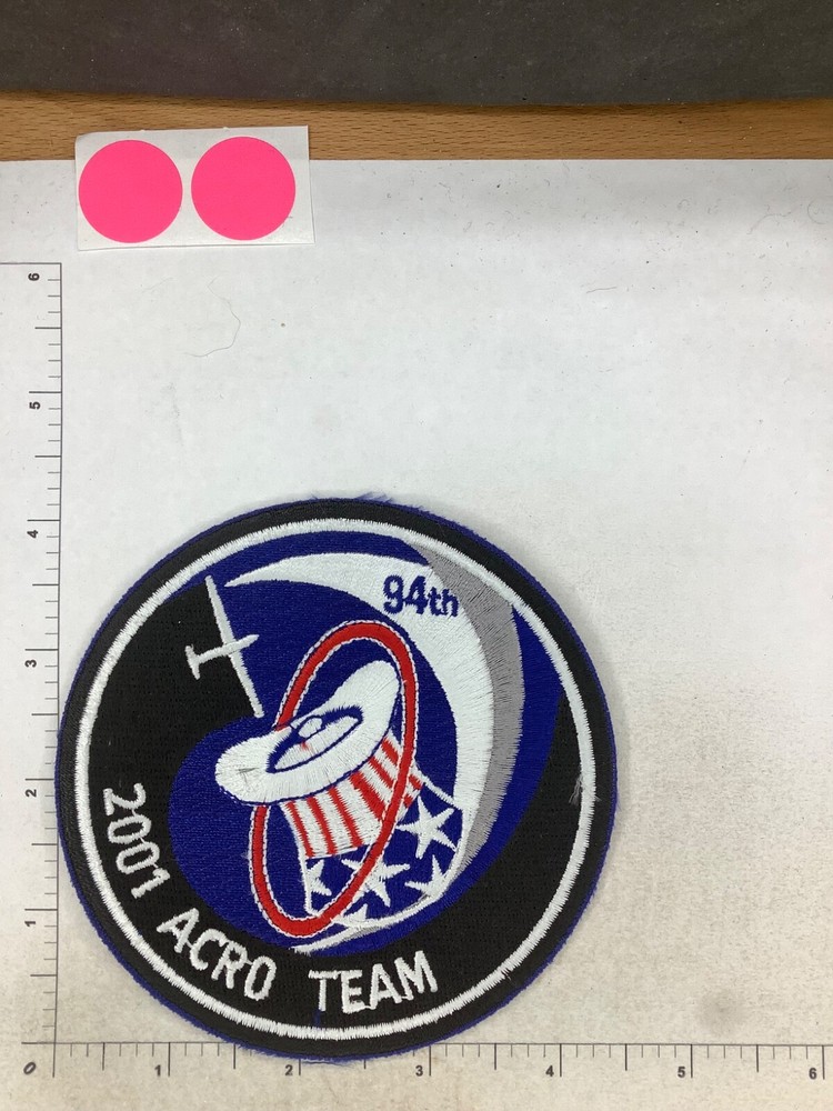 USAFA 94TH 2001 ACRO TEAM SQUADRON PATCH