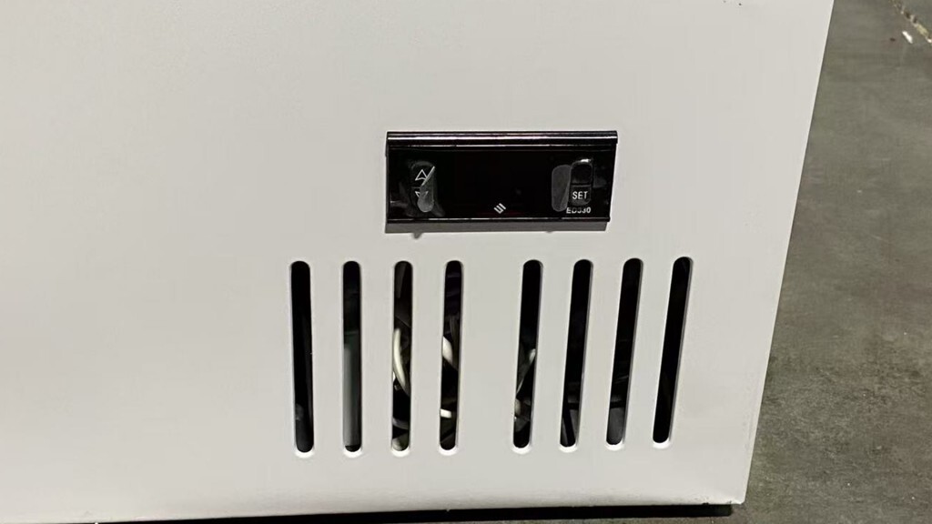 NEW -45°C Sushi Sashimi Seafood Deep Chest Freezer Low Temperature 105L 110V