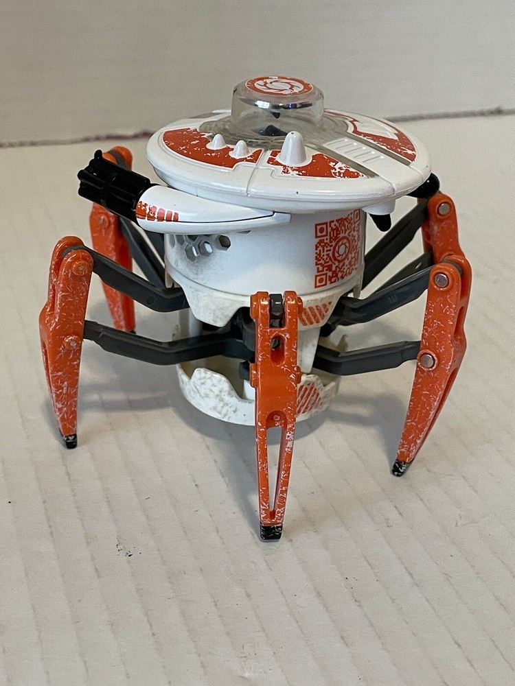 Hexbug Battlebots Spider Bot White Orange No Remote Untested