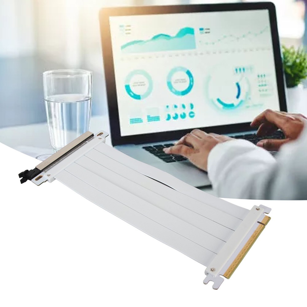 Flexible PCIE 4.0 X16 Extender Riser Cable For Graphics Card