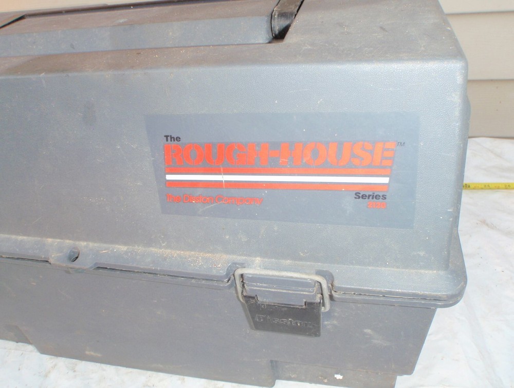 Nice Plastic Toolbox Carry Case w Rockford Polisher Buffer