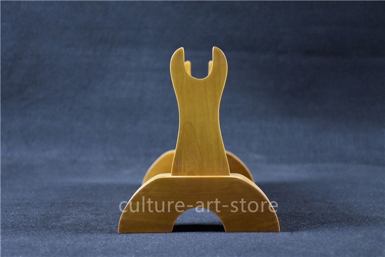 Single layer Double Dragon wood stand