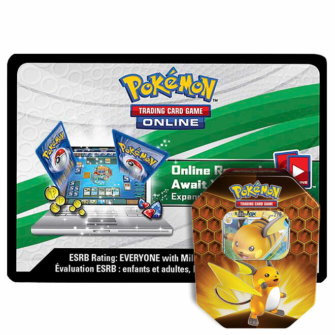 Pokemon Hidden Fates Collection Raichu Online Code EMAIL!