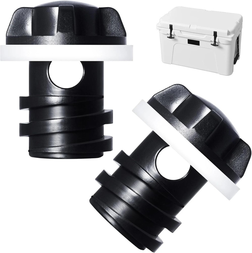 Cooler Drain Plug for YETI, 2 Pack Replacement Cooler Accessories, Compatible wi