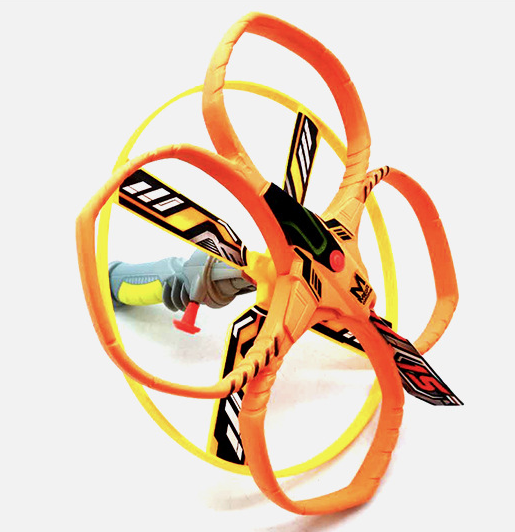 Mega drone Stunt flyer floats hovers