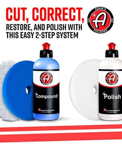 2-Step Polishing System 12oz Combo - Silicone-Free, 2-Step System - No Pads
