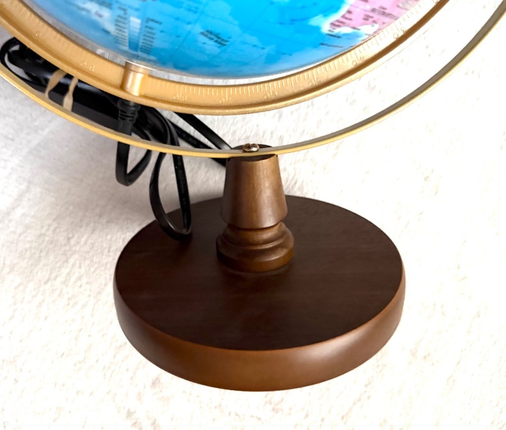 Illuminated Constellation World Globe