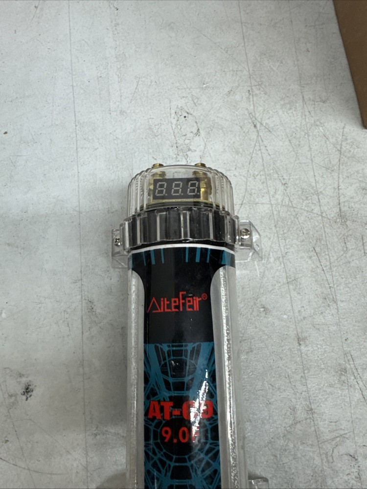 AiteFeir At-C9 9.0F Voltage Digital Display Car Capacitor