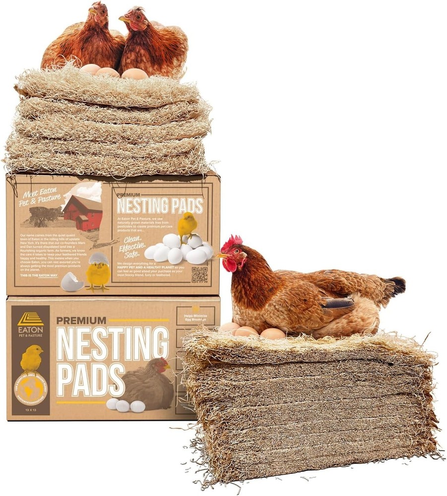 Sustainable Hen Nesting Pads, 13x13