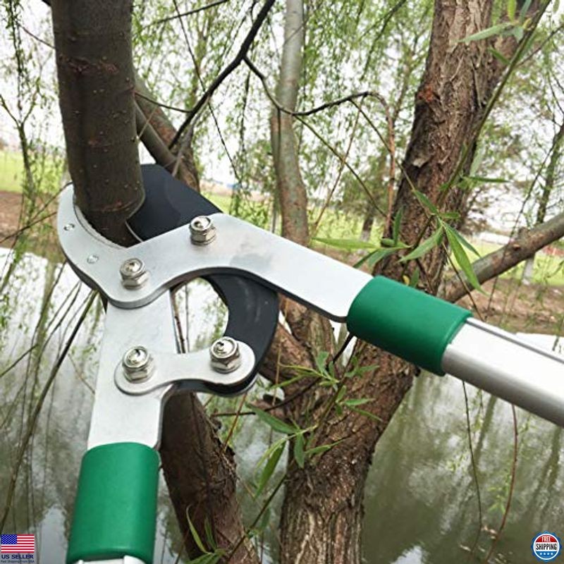 High-Performance Telescoping Anvil Lopper, 2" Cutting Capacity, 28"-40" Handle