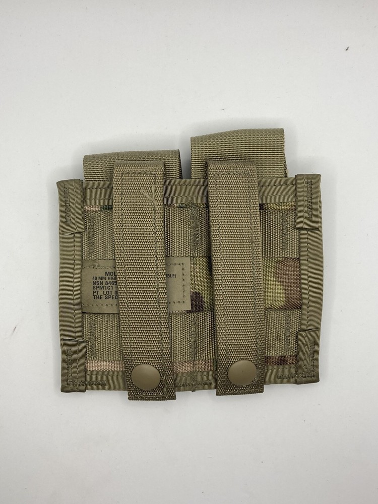 MULTICAM MOLLE Double 40mm Pouch USGI
