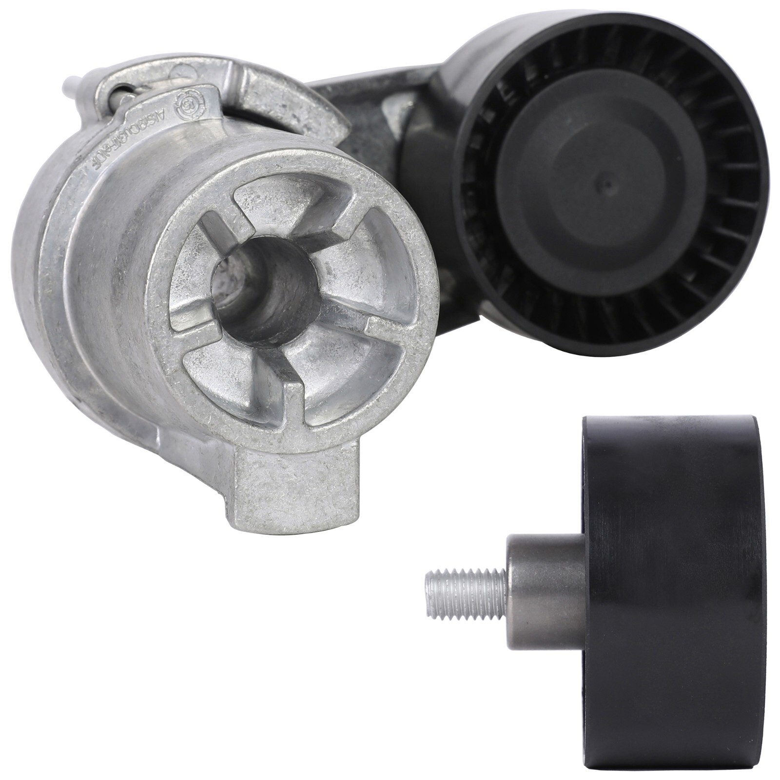 OEM Belt Tensioner Assembly & Pulley Drive Belt Kit for BMW 535i 640i 740i X5 X6