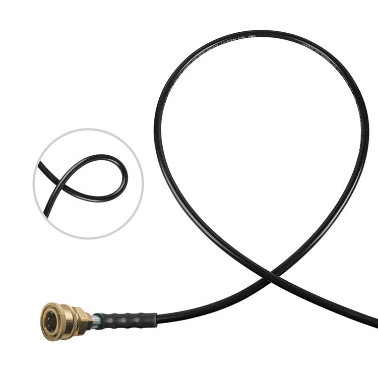 100FT 5800PSI Replacement High Pressure Power Washer Hose -3/8" Quick Connect