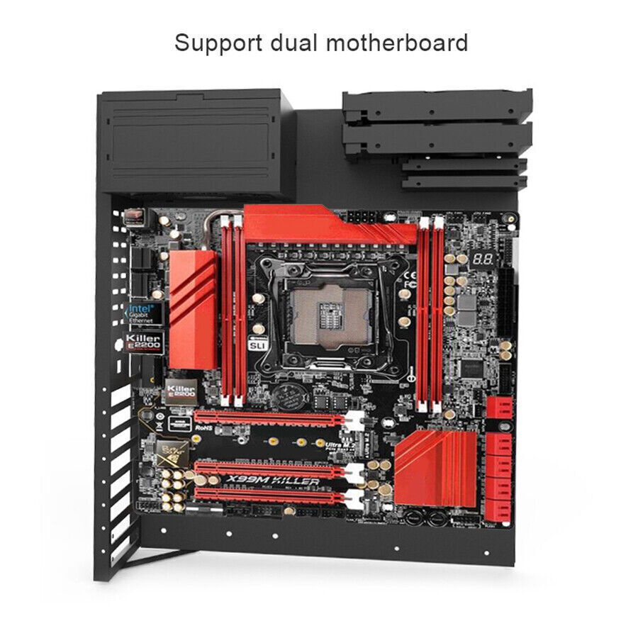 Open Air Frame Mining Rig Bracket For Chassis Computer Case Motherboard EATX