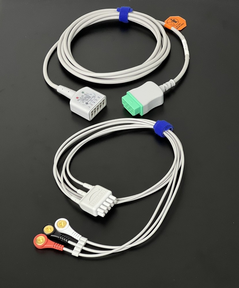 GE Marquette Dash PRO Tram ECG Bundle- Trunk Cable & Leadwires - Ships Same Day