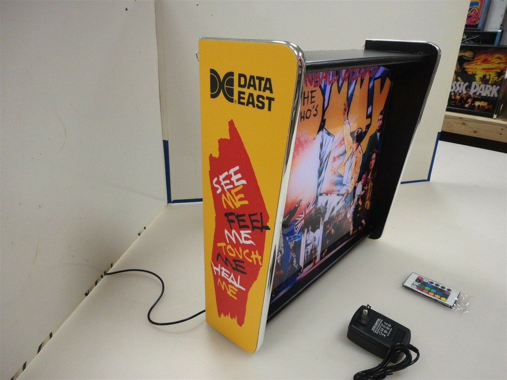 Tommy Data East Pinball Head LED Display light box