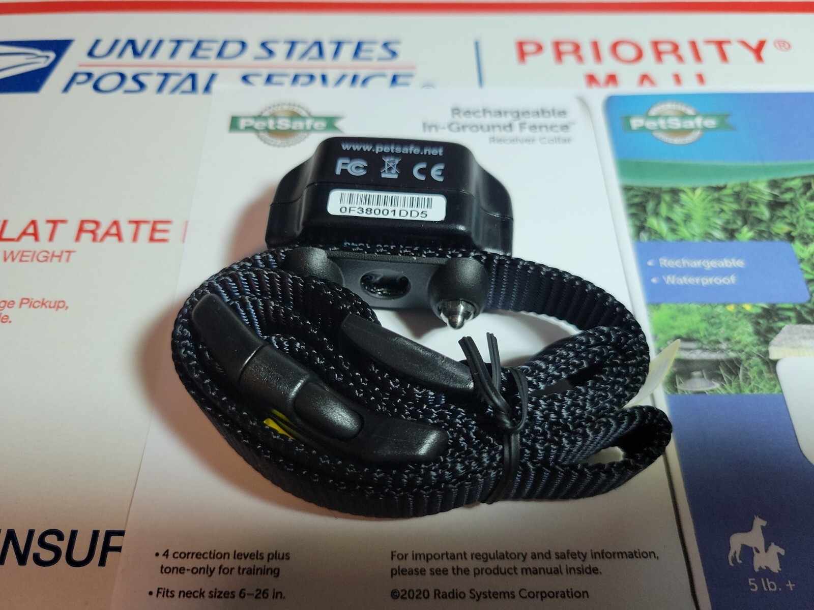 PETSAFE Dog Fence Receiver Collar Rechargeable PUL-UL-275 PIG00-13737 300-1548
