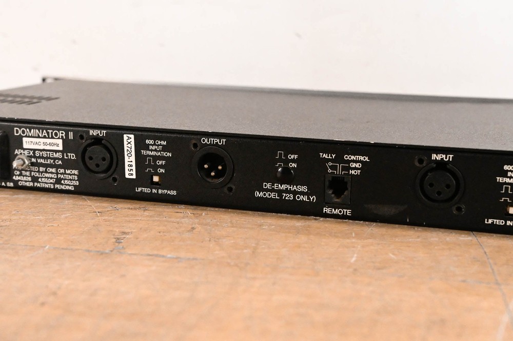 Aphex 720 DOMINATOR II Precision Multiband Peak Limiter CG01XS0