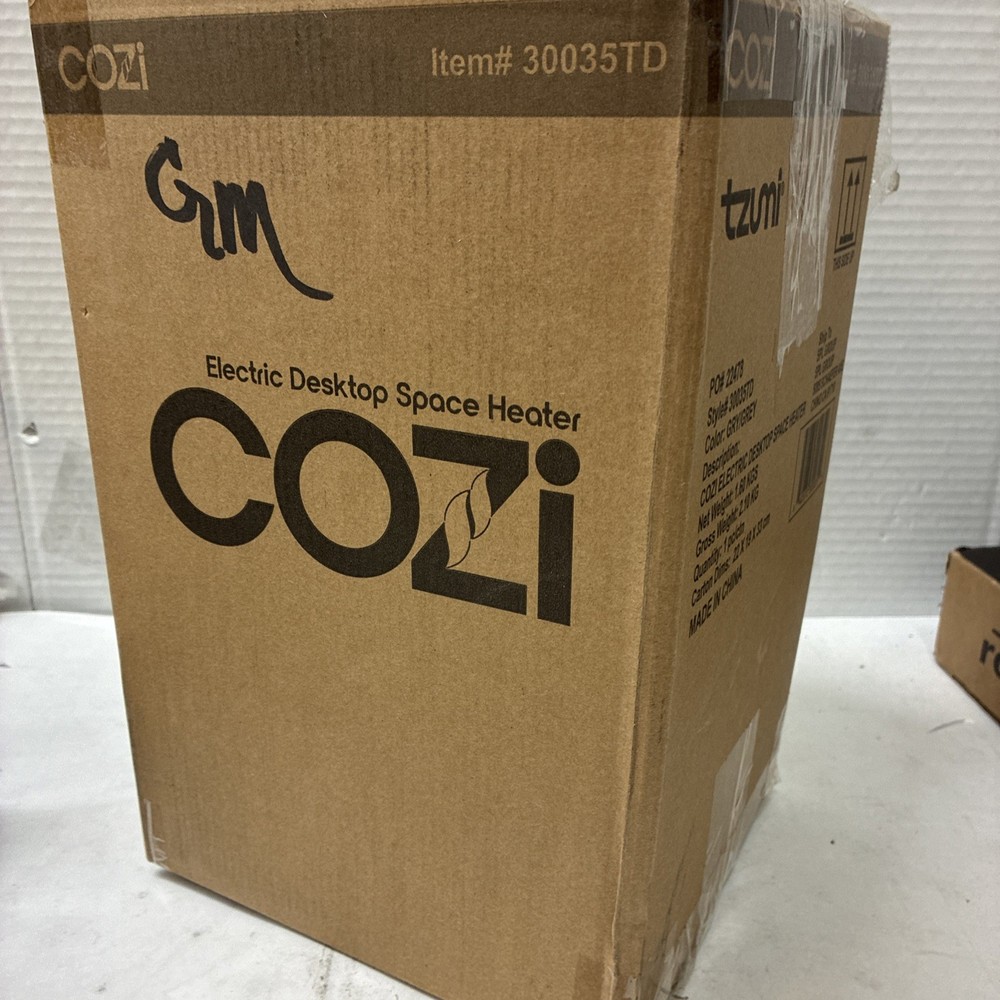Cozi Desktop Space Heater Grey 30035TD