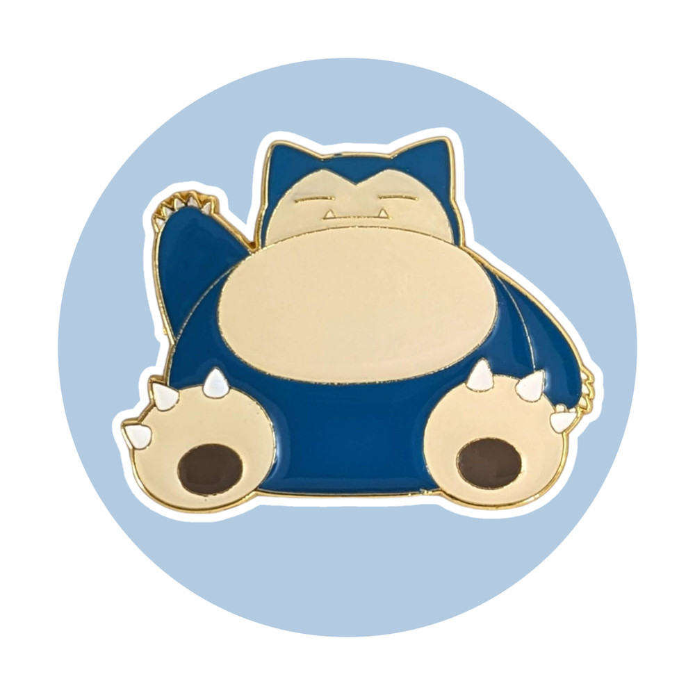 Pokemon Enamel Pin: Snorlax