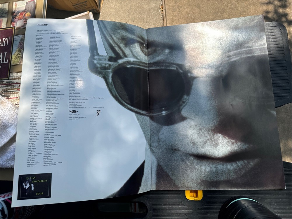 David Bowie Sound & Vision Tour 1990 Official Programme